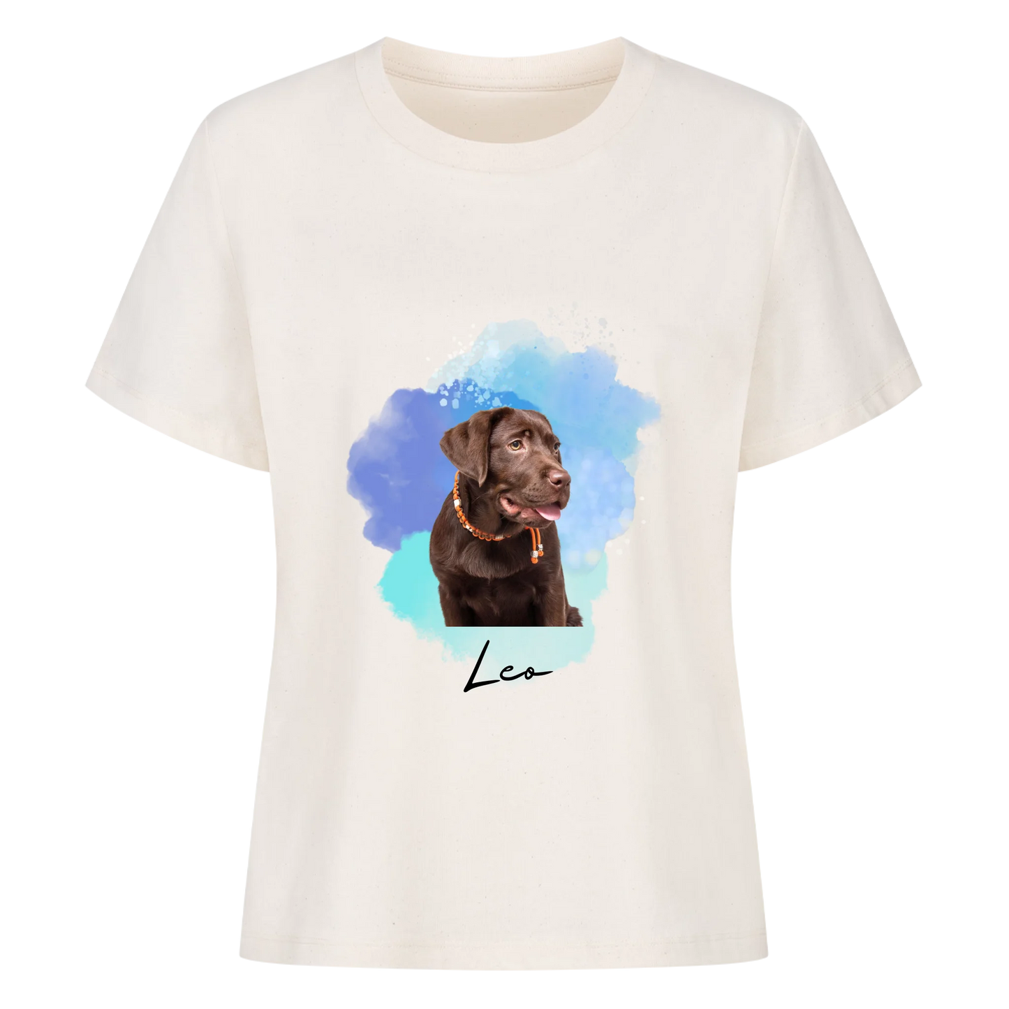 Aquarell Hund - Damen T-Shirt