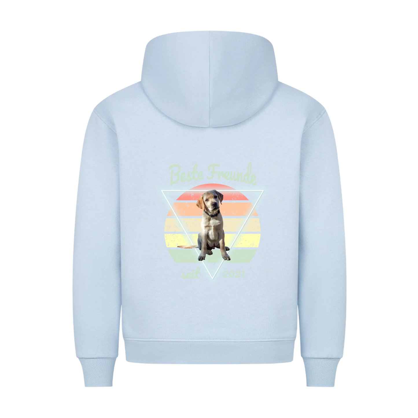 Retro Beste Freunde - Damen Hoodie