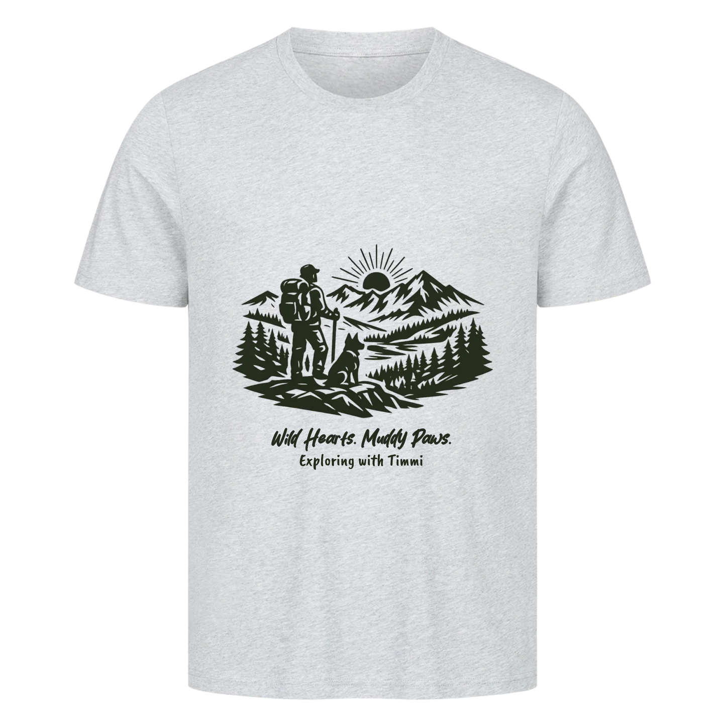 Wild Hearts. Muddy Paws. - Tshirt