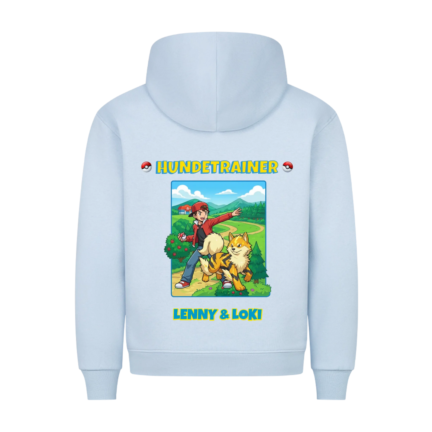 Hundetrainer Pokemonstil - Hoodie