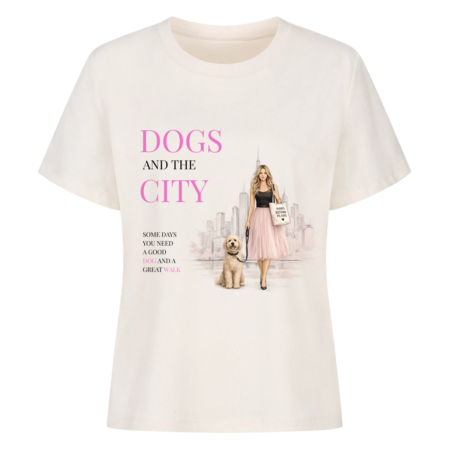 Dogs and the City - Damentshirt