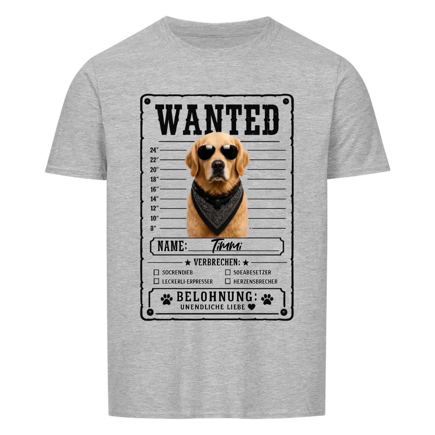 Wanted - Tshirt Unisex
