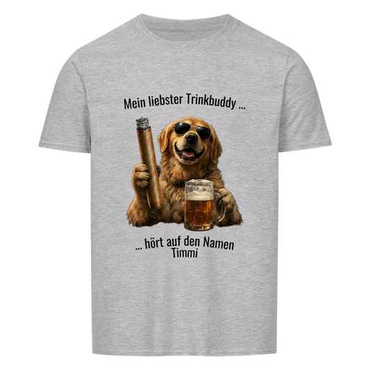 Mein liebster Trinkbuddy - Tshirt Unisex