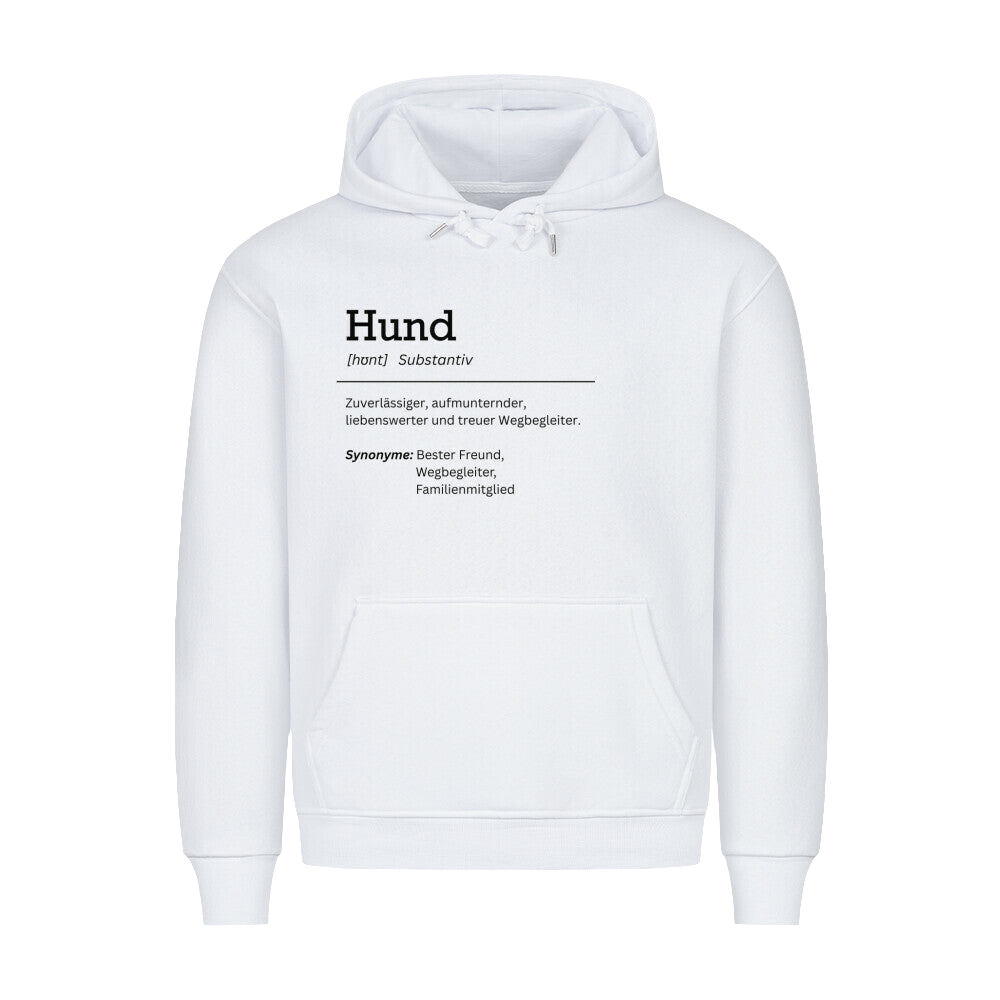 Hund Bedeutung - HigherBlanks Premium Hoodie