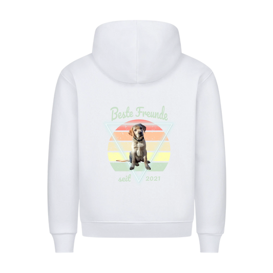 Retro Beste Freunde - Damen Hoodie