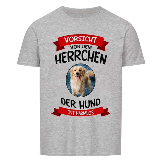 Vorsicht vor dem Herrchen - T-Shirt Unisex