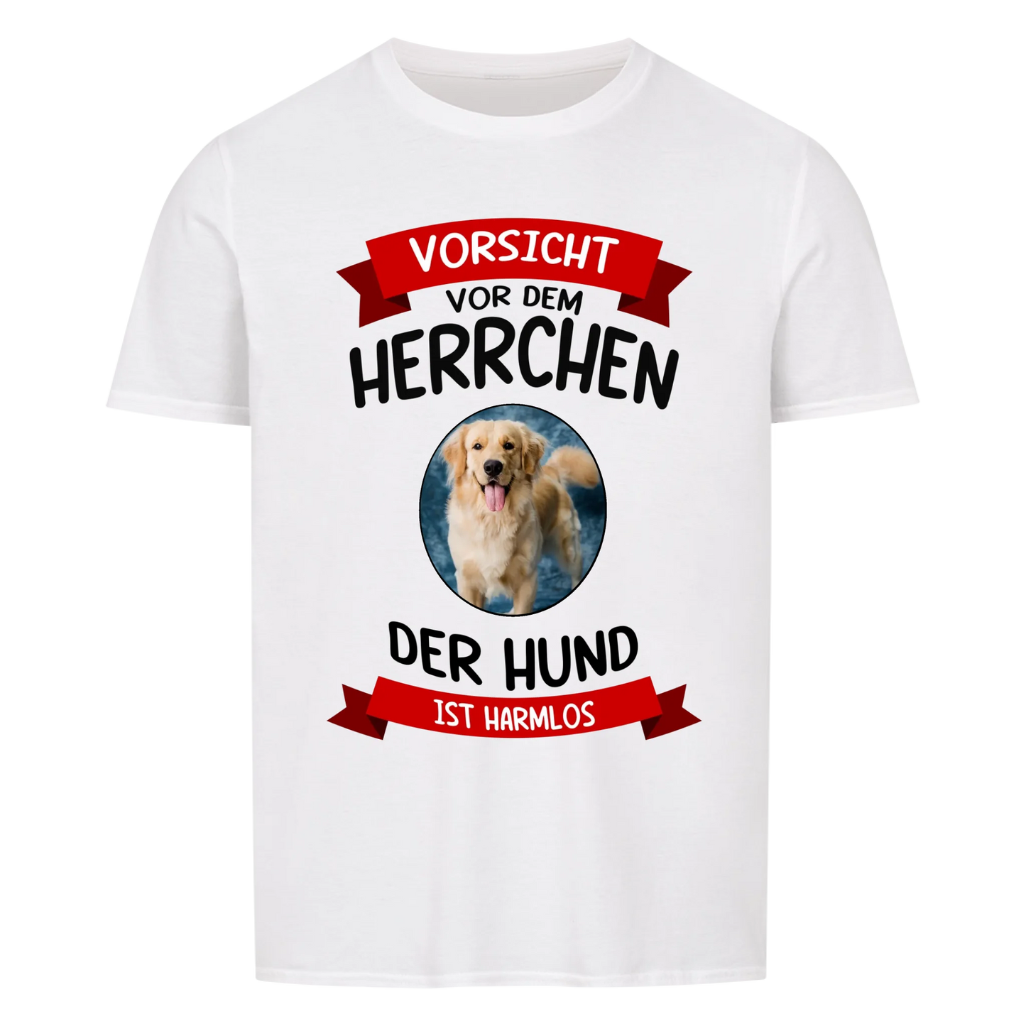 Vorsicht vor dem Herrchen - T-Shirt Unisex