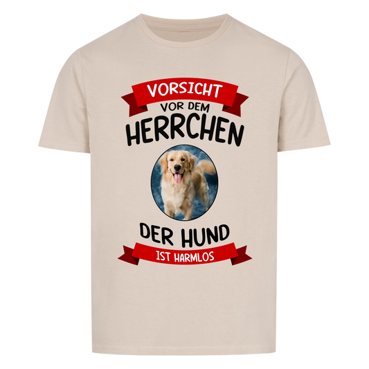 Vorsicht vor dem Herrchen - T-Shirt Unisex