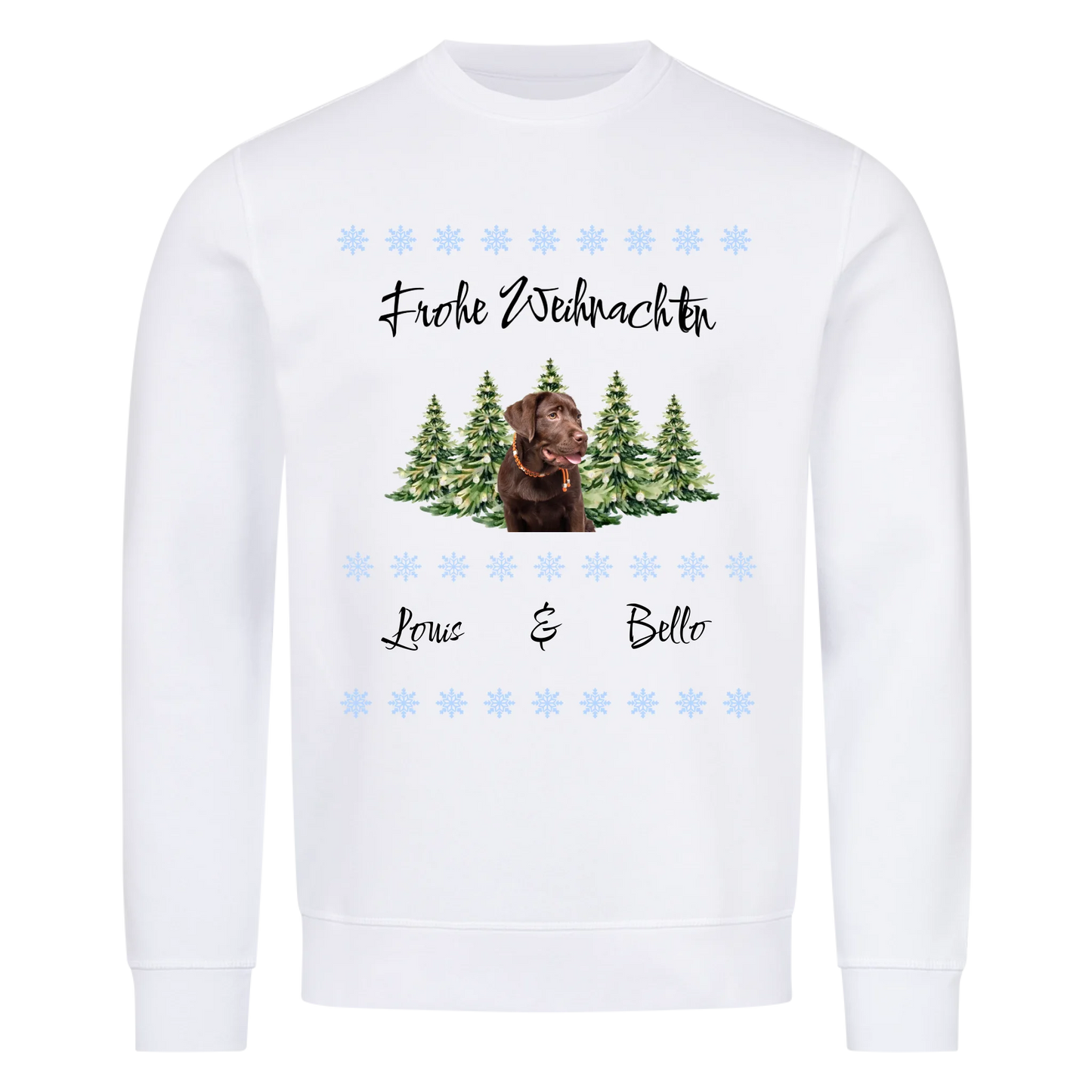 Personalisierbarer Weihnachtspullover - Unisex