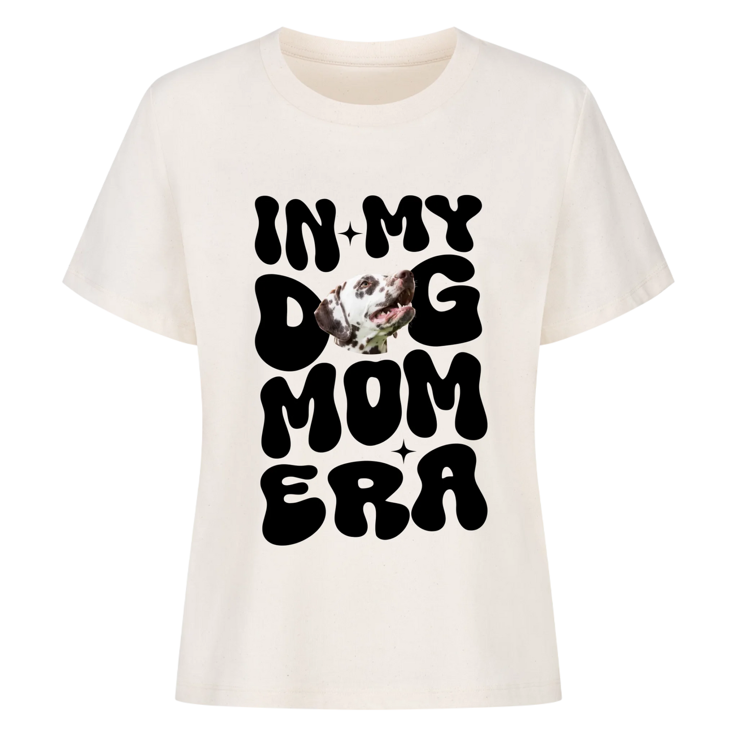 In my dog mom era - personalisierbares Damen-Tshirt