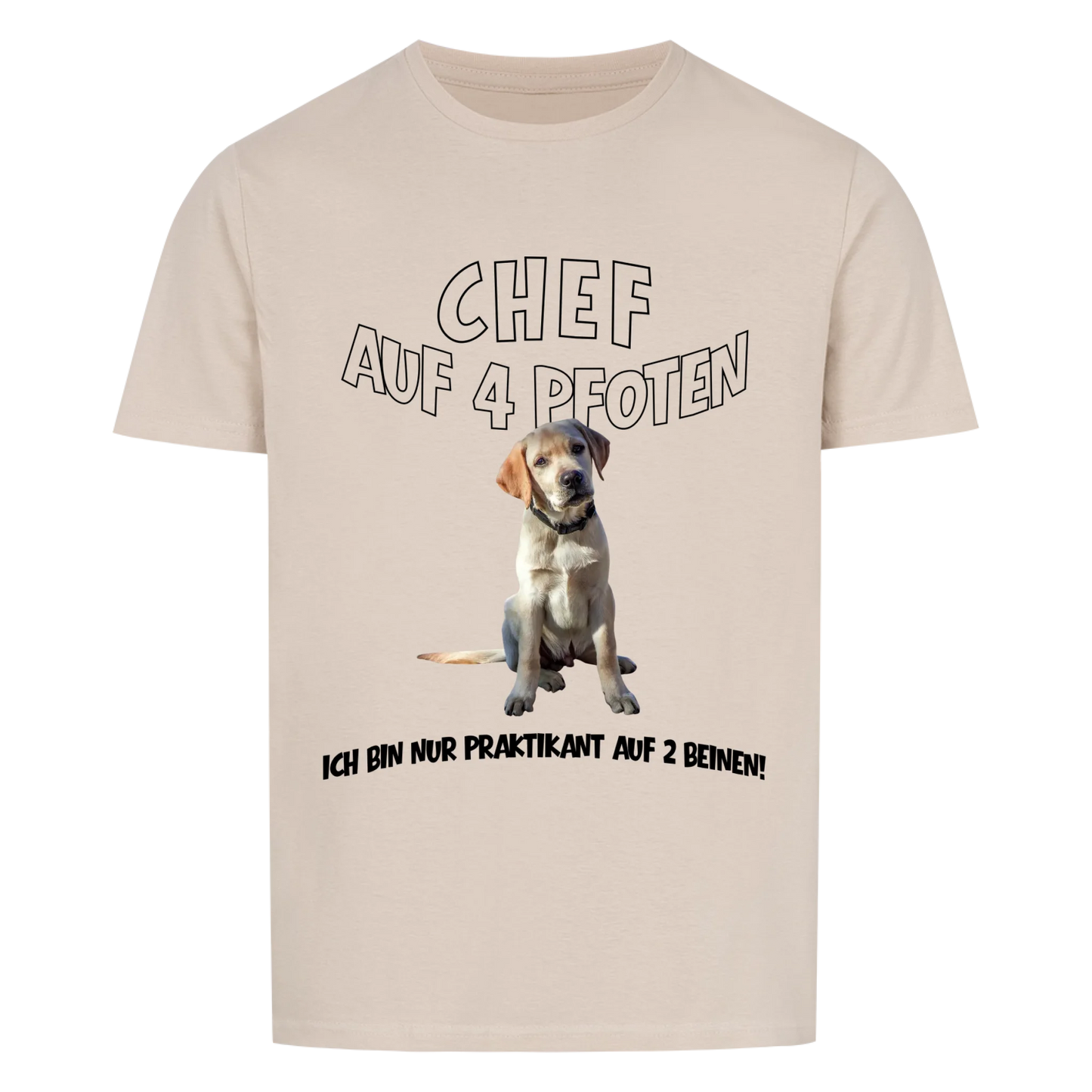 Chef auf 4 Pfoten - Tshirt Unisex