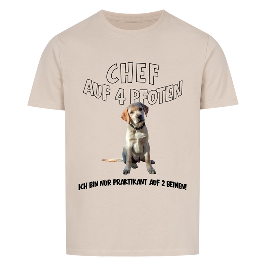 Chef auf 4 Pfoten - Tshirt Unisex
