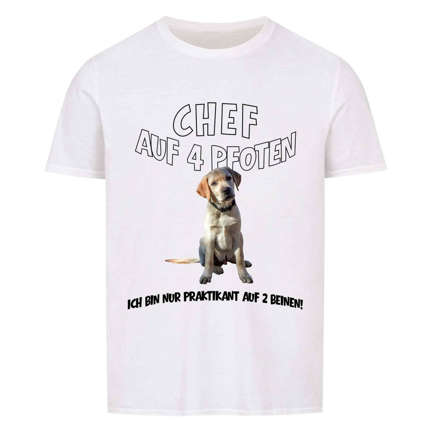 Chef auf 4 Pfoten - Tshirt Unisex