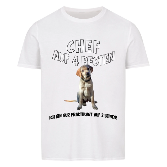 Chef auf 4 Pfoten - Tshirt Unisex