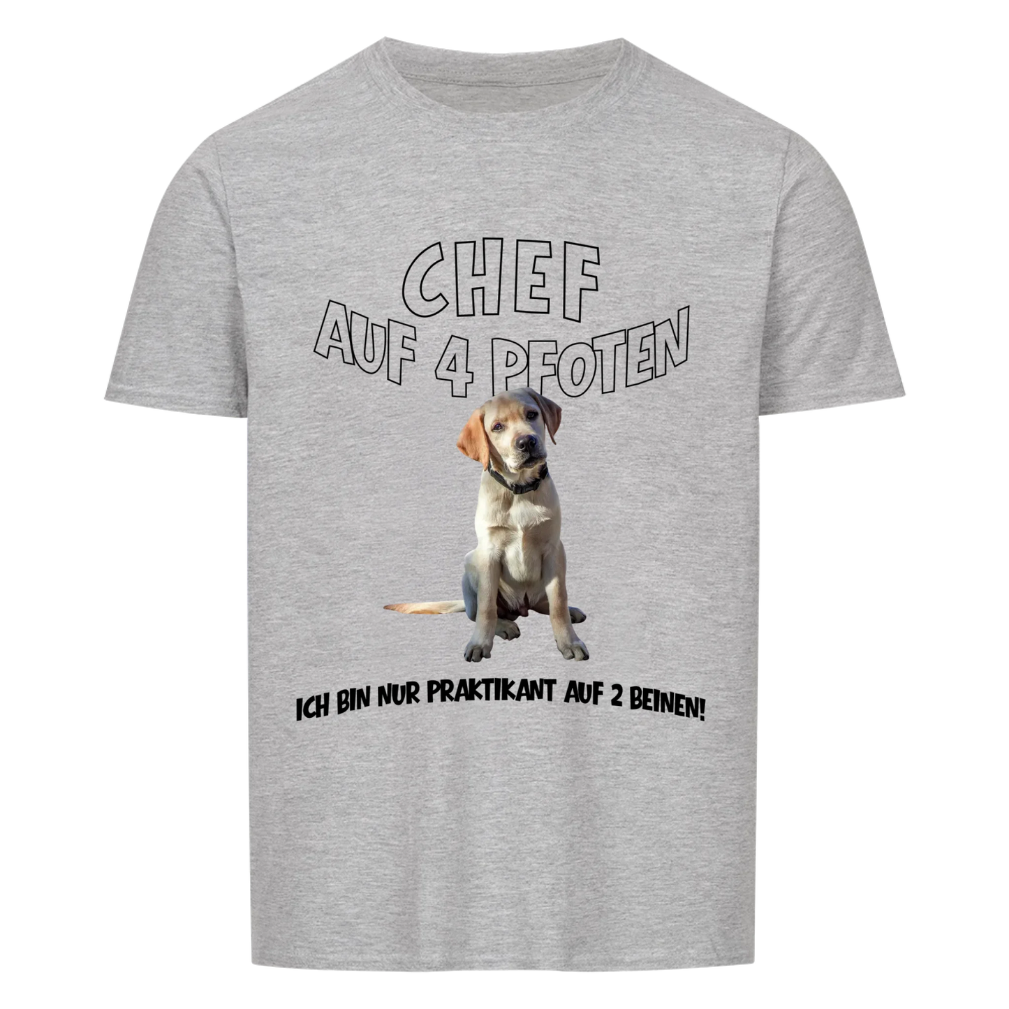 Chef auf 4 Pfoten - Tshirt Unisex