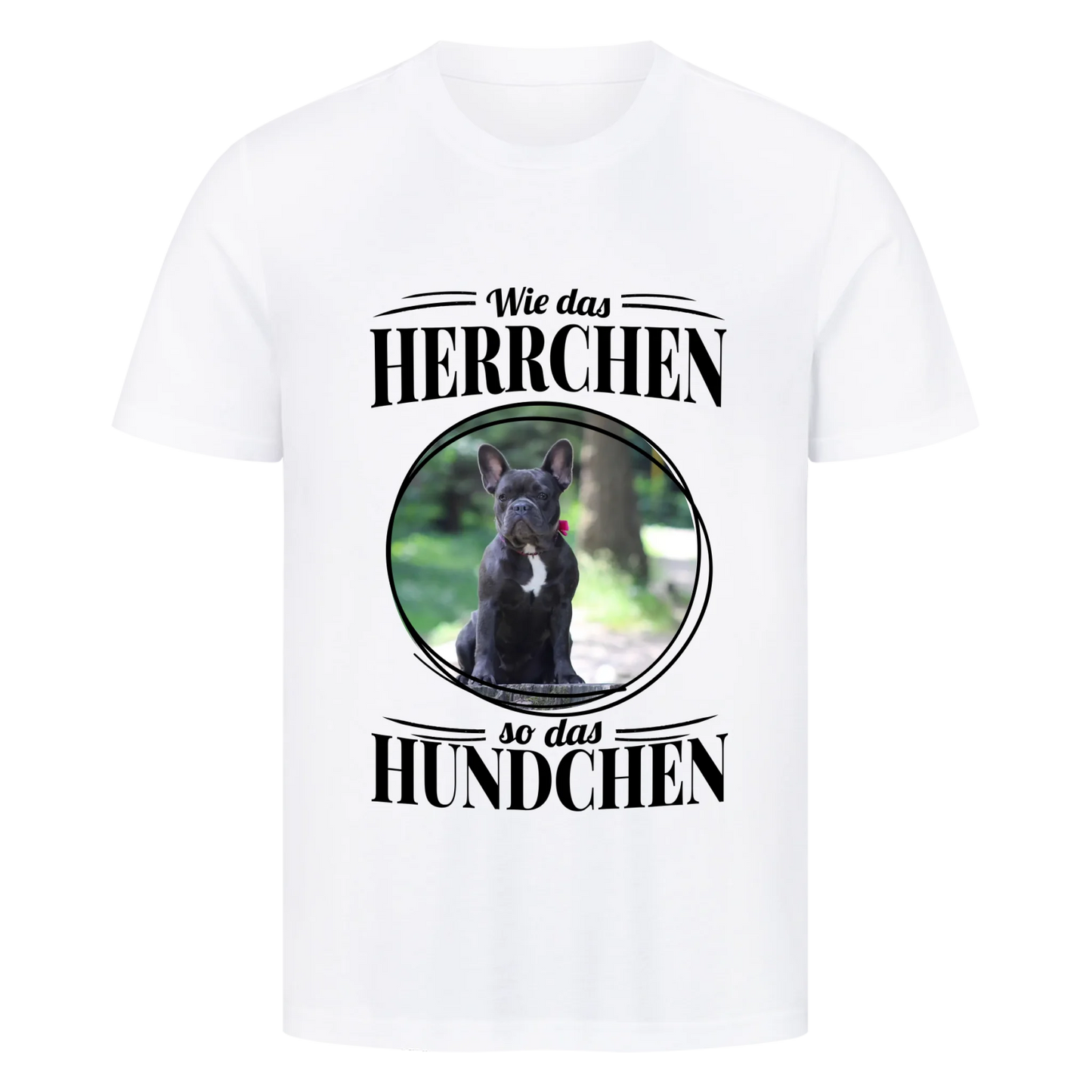 Wie das Herrchen, so das Hundchen - Herren T-Shirt