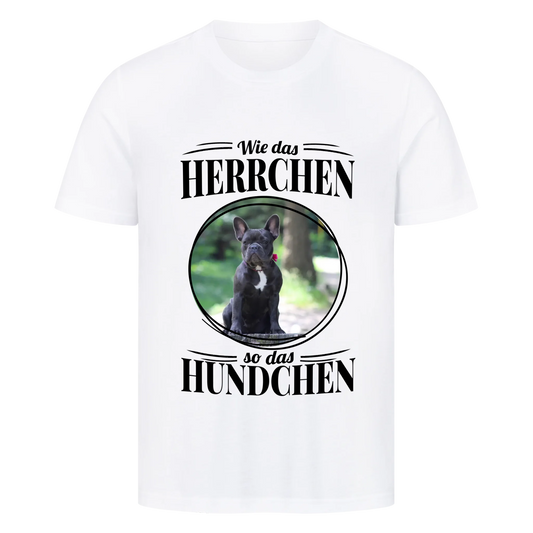 Wie das Herrchen, so das Hundchen - Herren T-Shirt