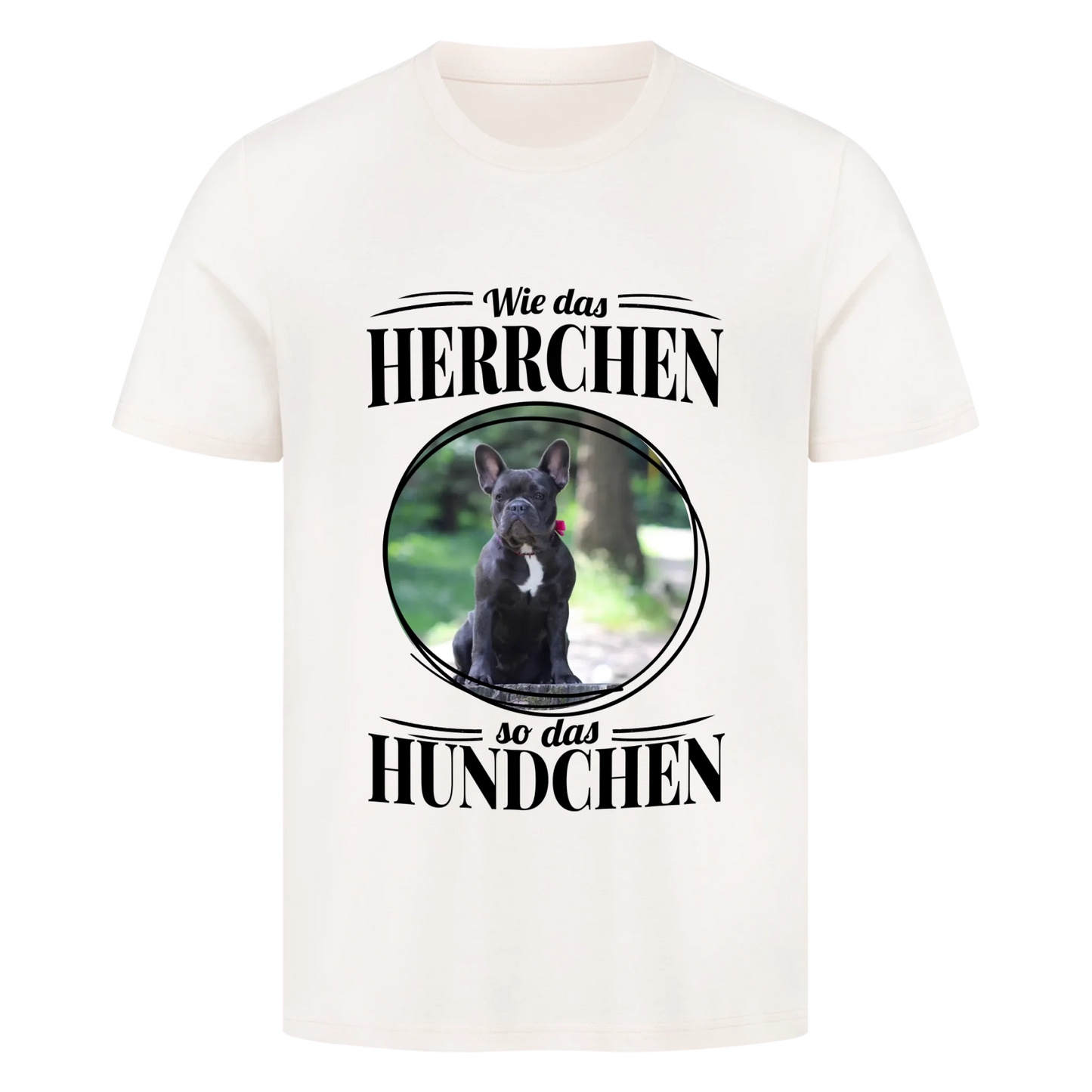 Wie das Herrchen, so das Hundchen - Herren T-Shirt