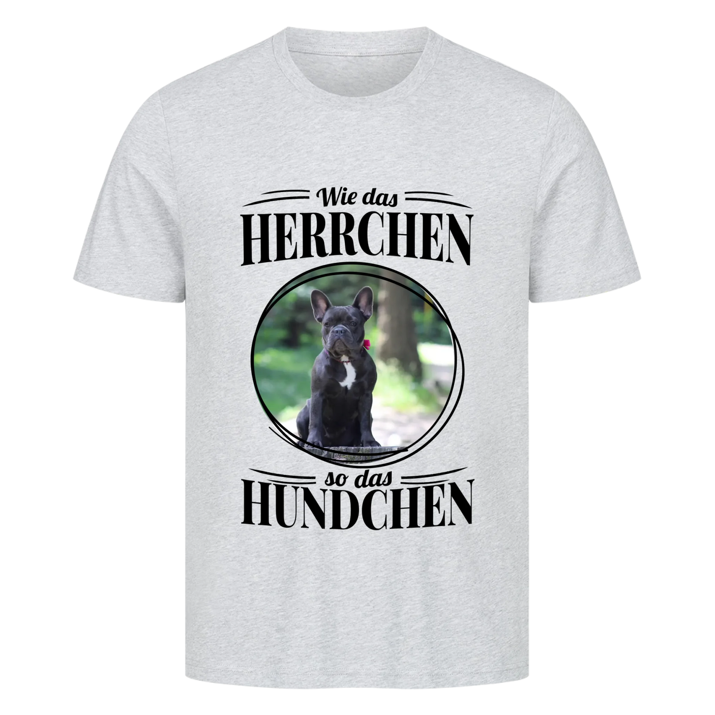 Wie das Herrchen, so das Hundchen - Herren T-Shirt