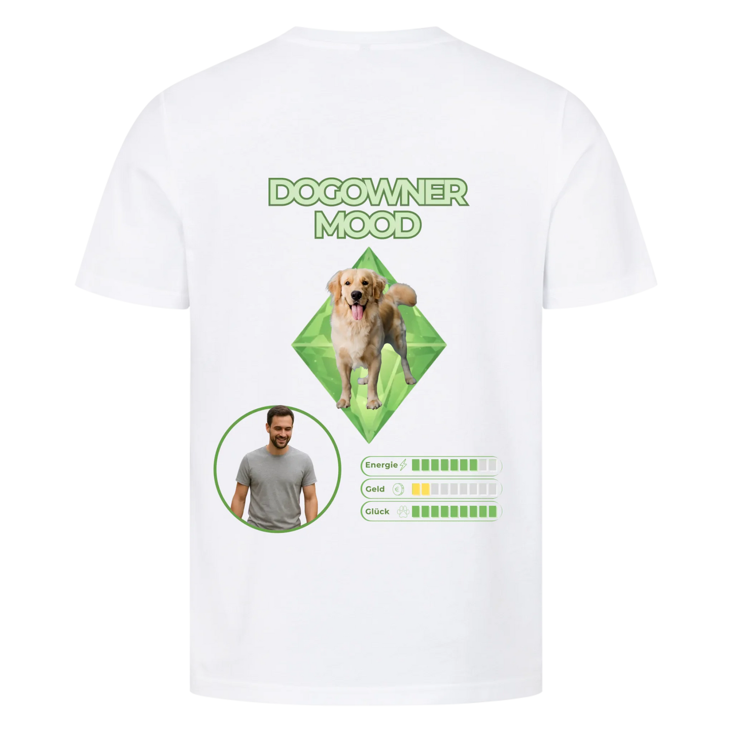 Dogowner Mood - Tshirt Backprint