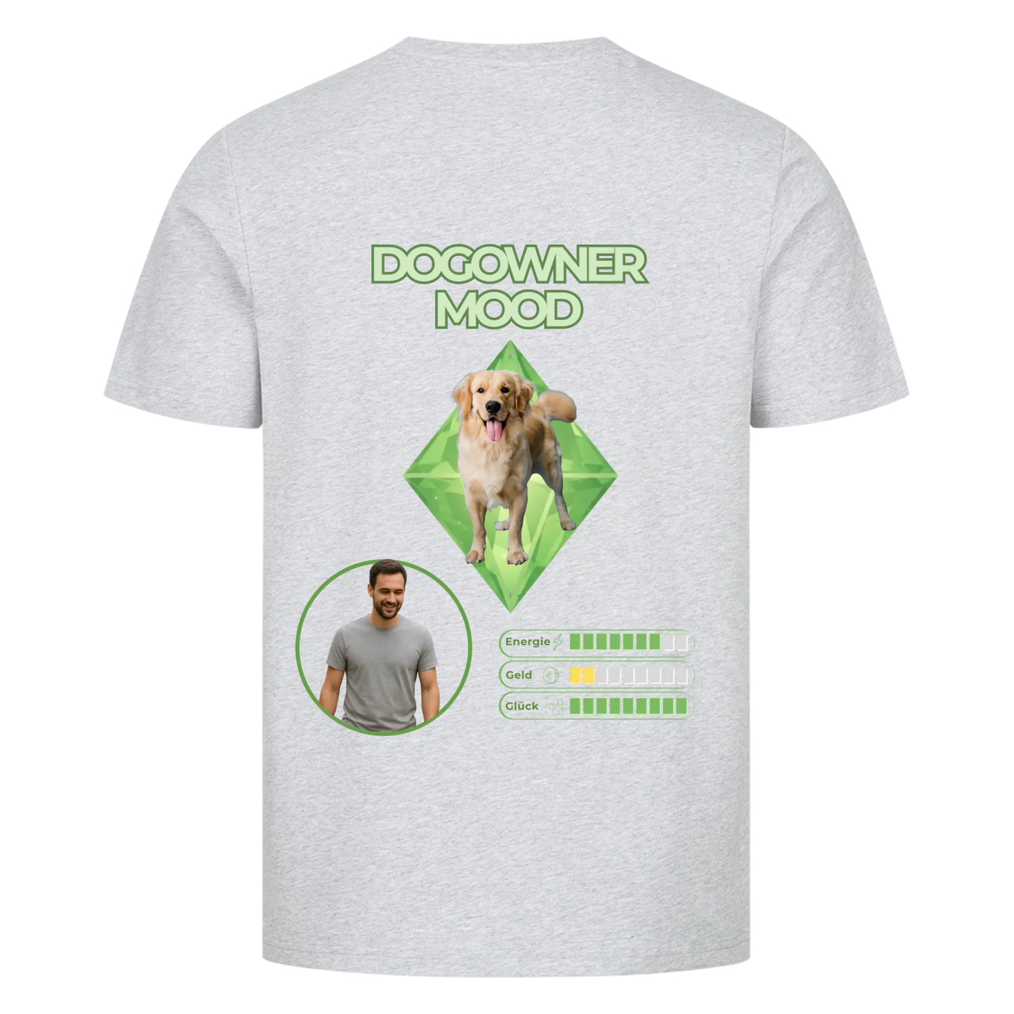 Dogowner Mood - Tshirt Backprint