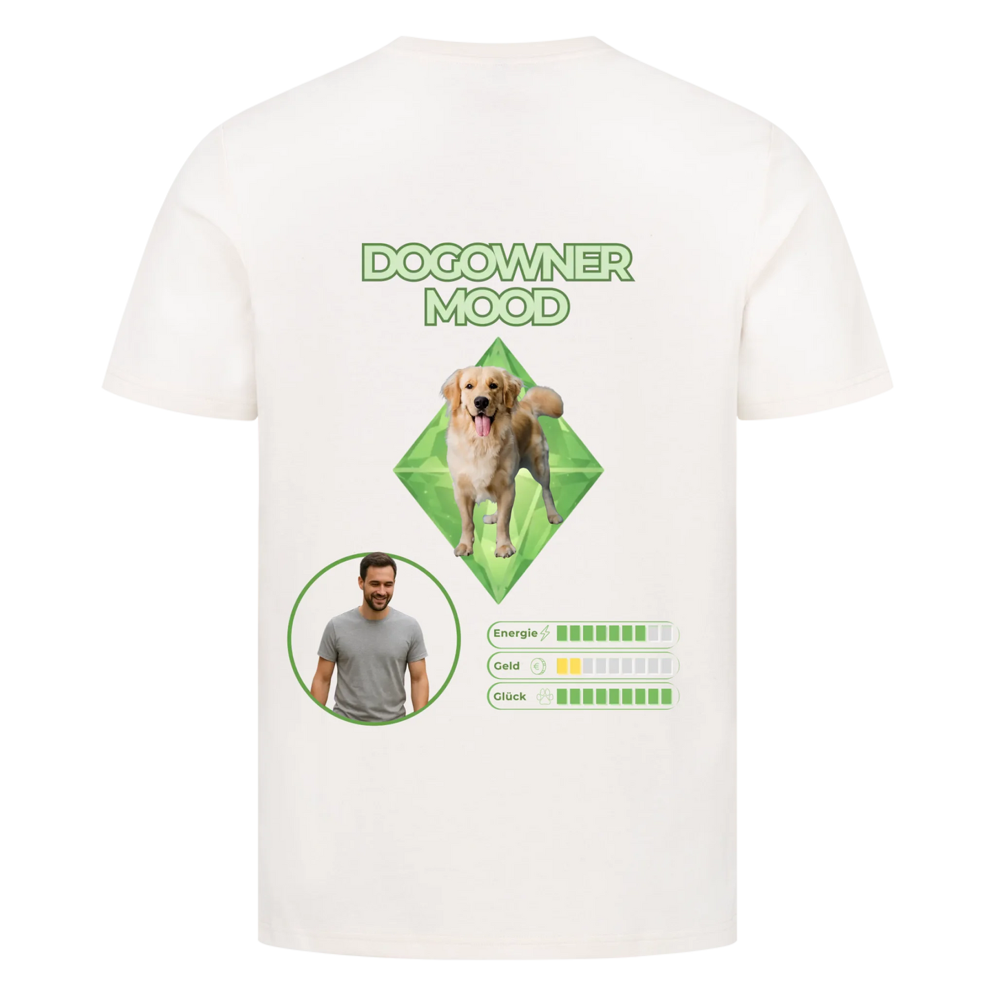 Dogowner Mood - Tshirt Backprint