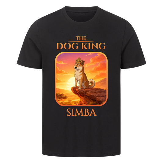 The Dog King Disney Stil - Tshirt