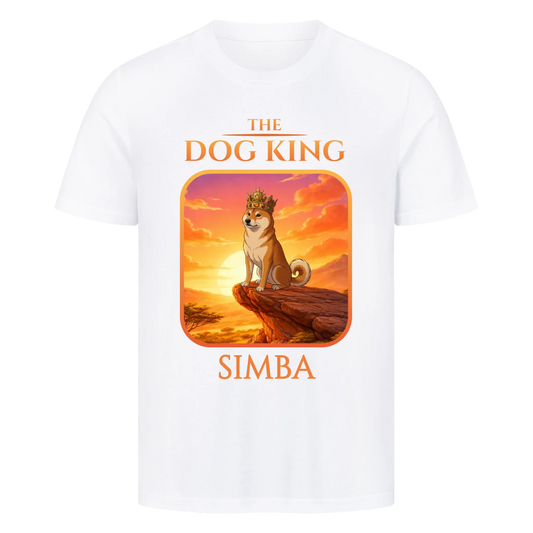 The Dog King Disney Stil - Tshirt