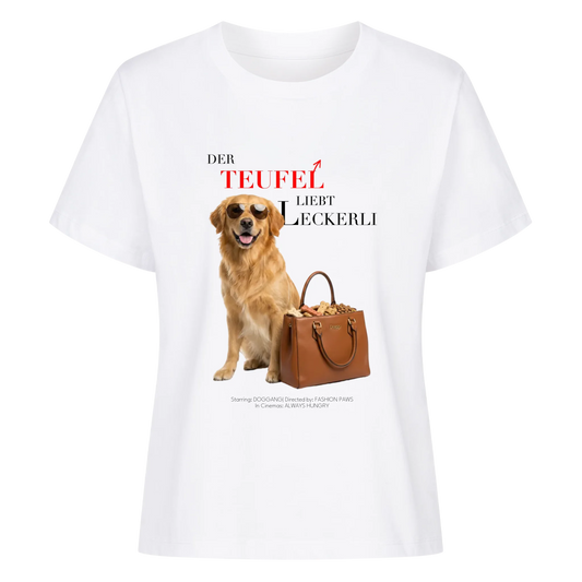 Der Teufel liebt Leckerli - Tshirt Damen
