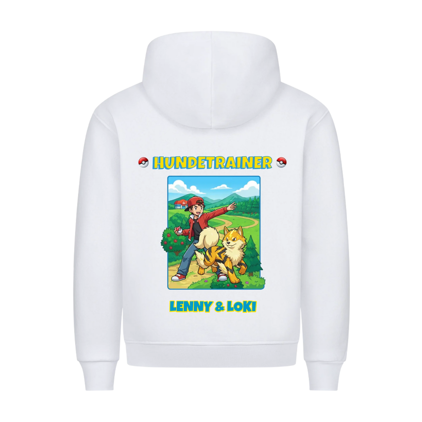 Hundetrainer Pokemonstil - Hoodie
