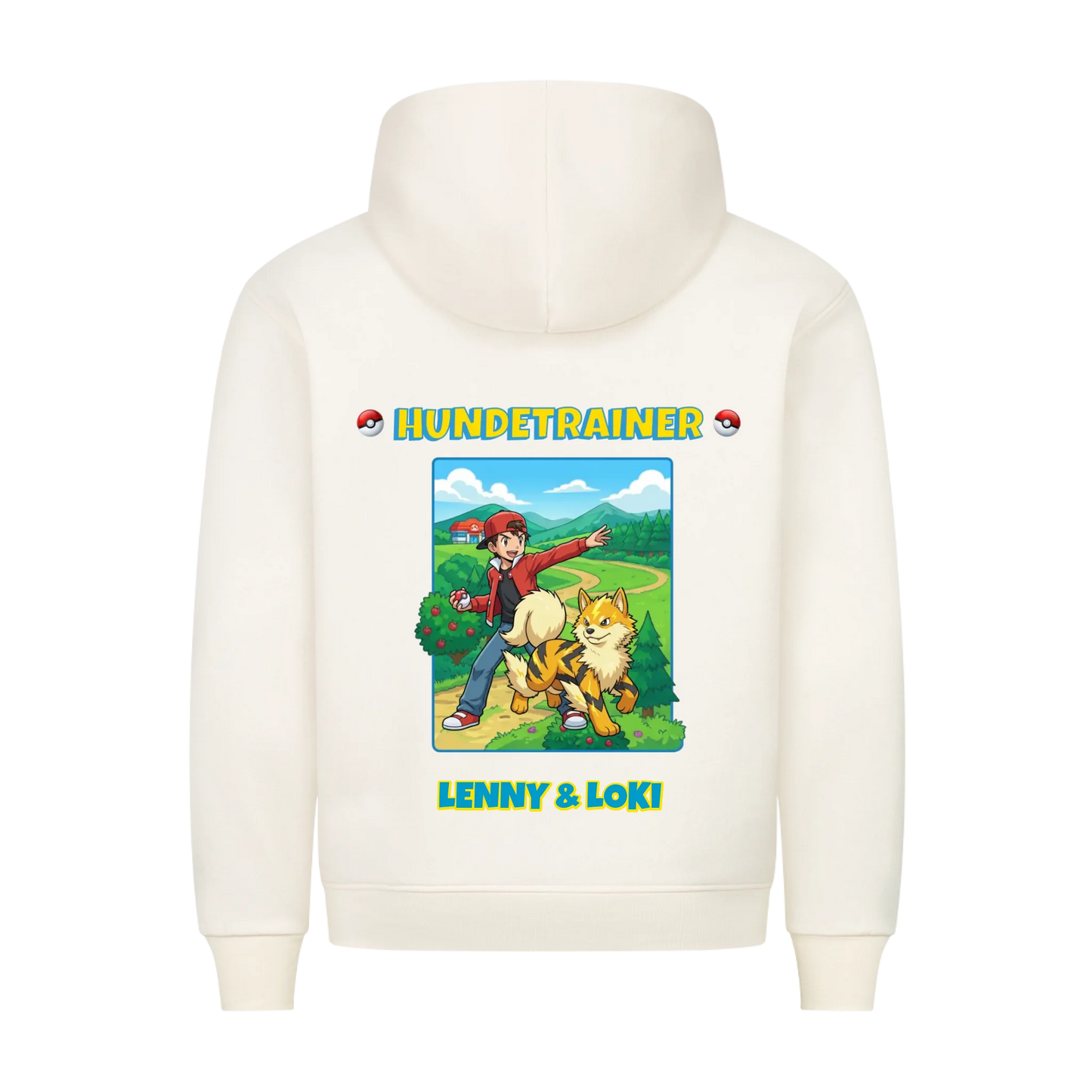 Hundetrainer Pokemonstil - Hoodie
