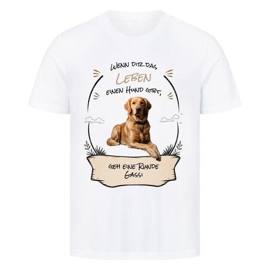 Geh eine Runde Gassi - Tshirt Unisex