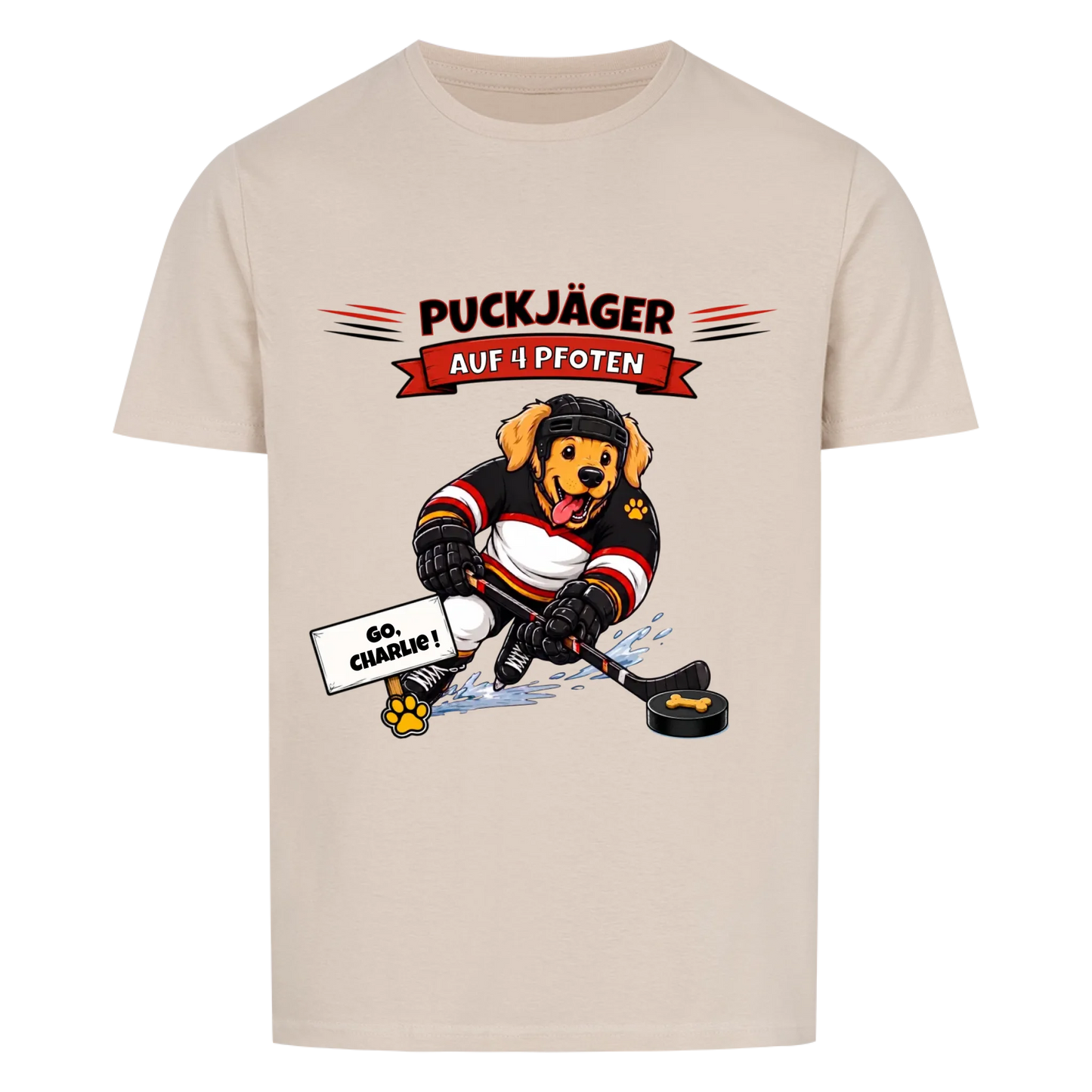 Puckjäger auf 4 Pfoten - Tshirt Unisex