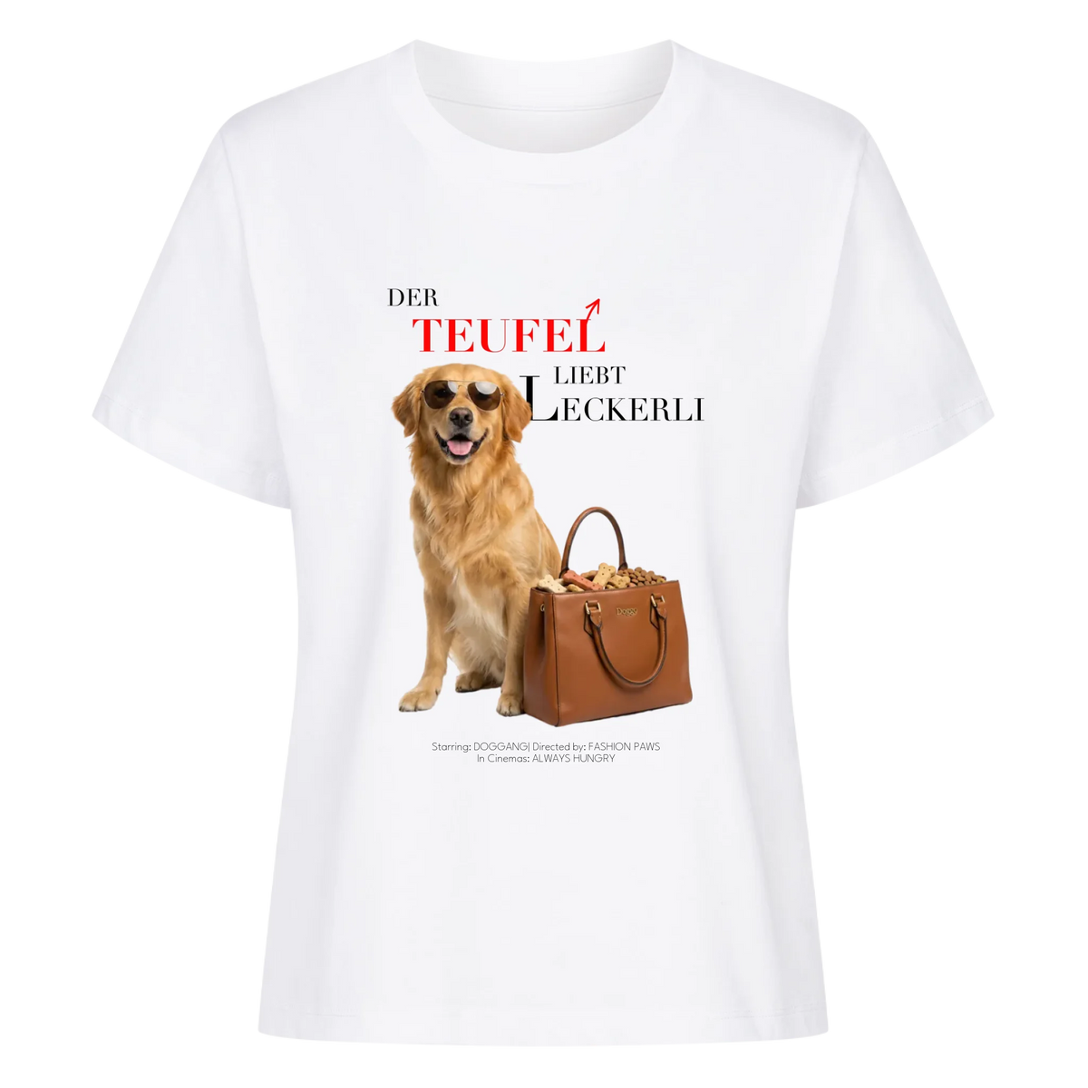 Der Teufel liebt Leckerli - Tshirt Damen