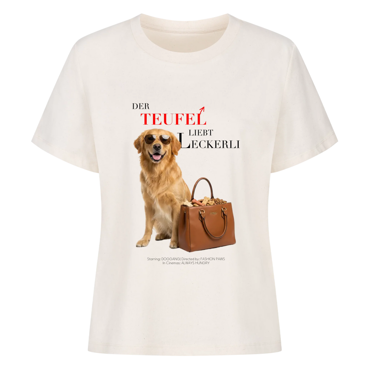 Der Teufel liebt Leckerli - Tshirt Damen