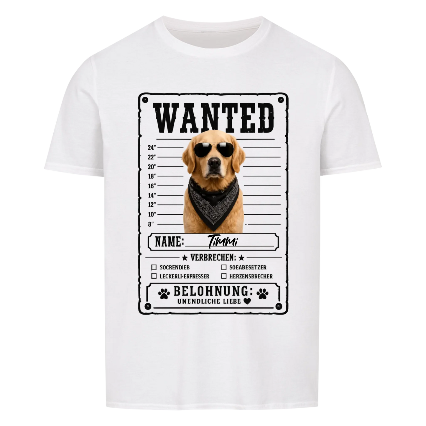 Wanted - Tshirt Unisex