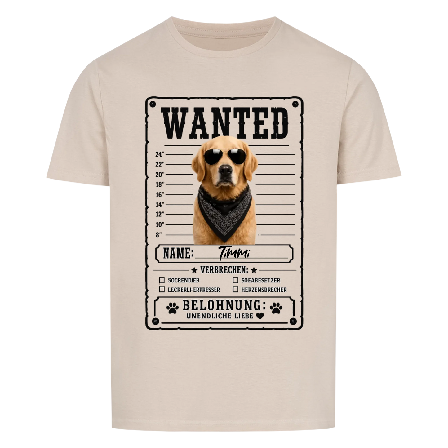 Wanted - Tshirt Unisex