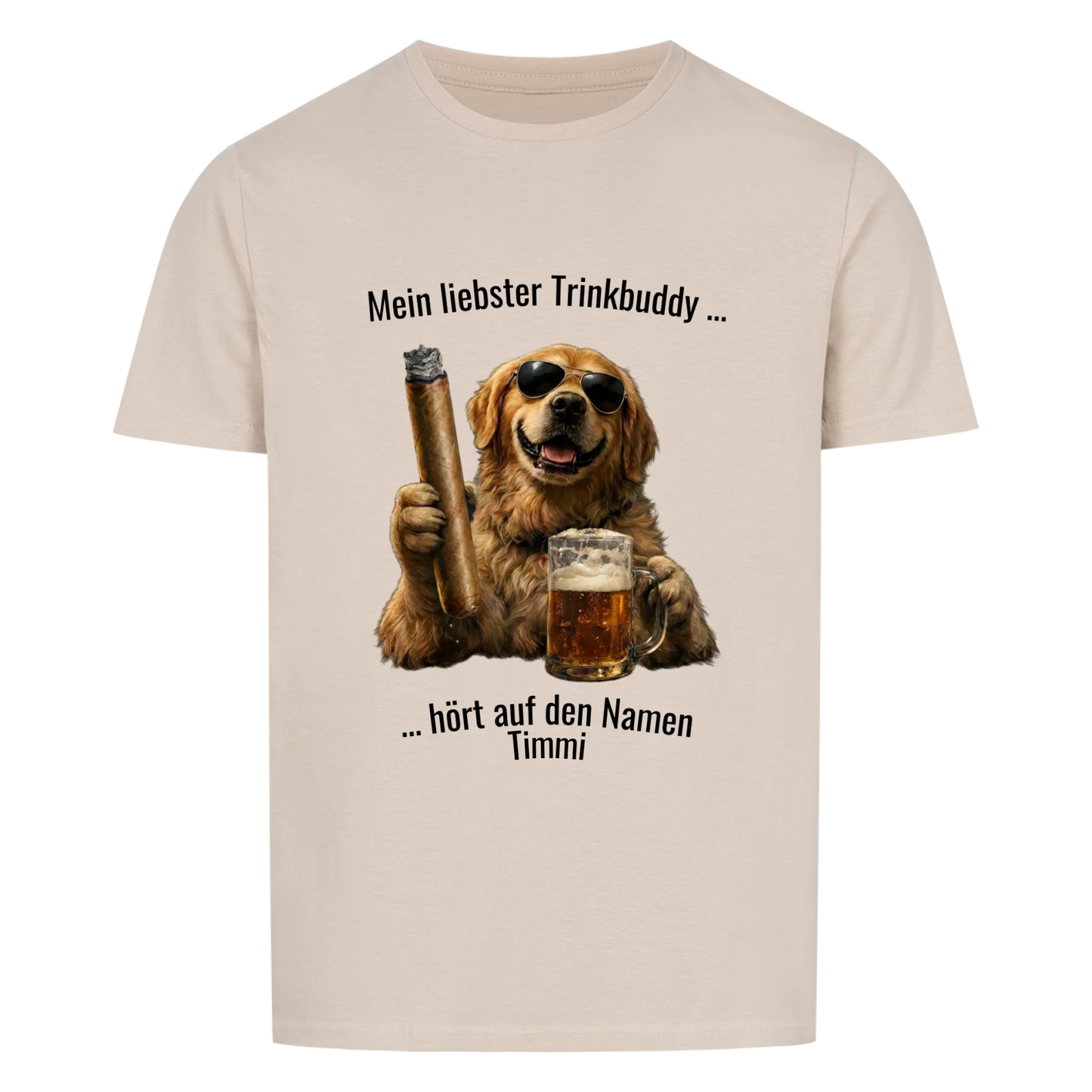 Mein liebster Trinkbuddy - Tshirt Unisex