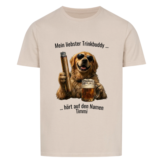 Mein liebster Trinkbuddy - Tshirt Unisex