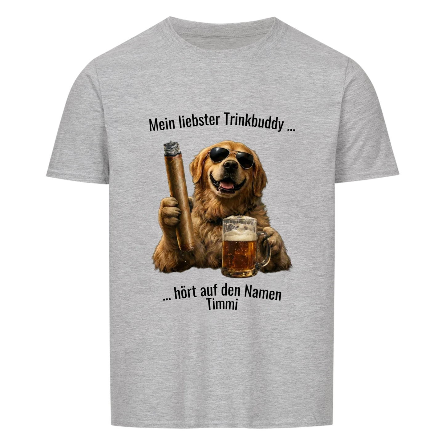 Mein liebster Trinkbuddy - Tshirt Unisex