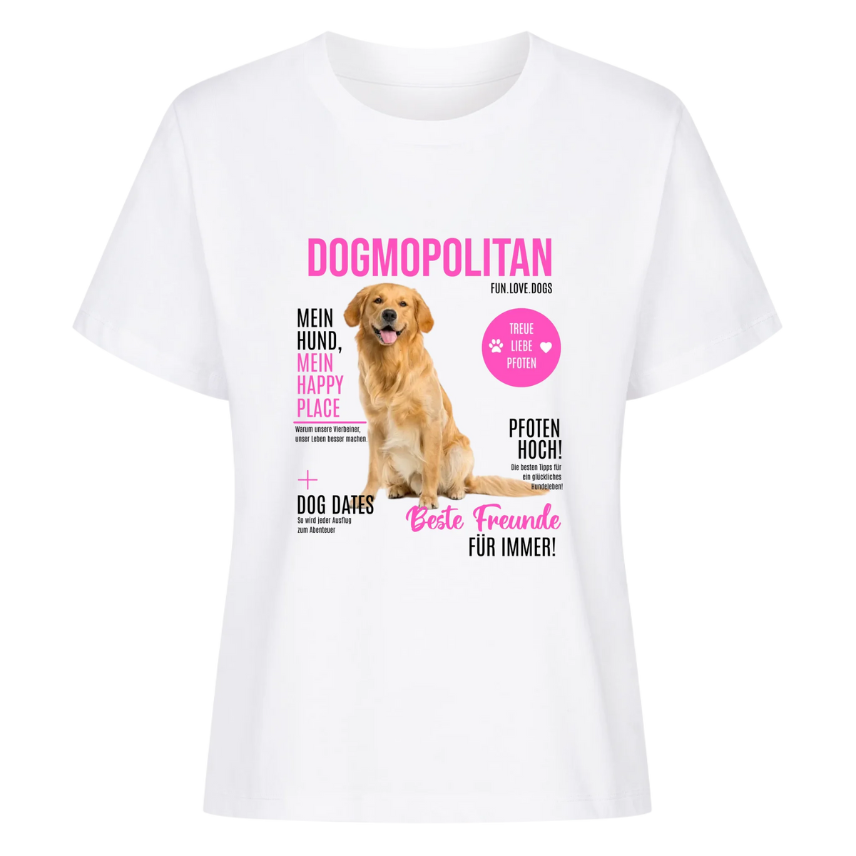 Dogmopolitan - Tshirt personalisierbar