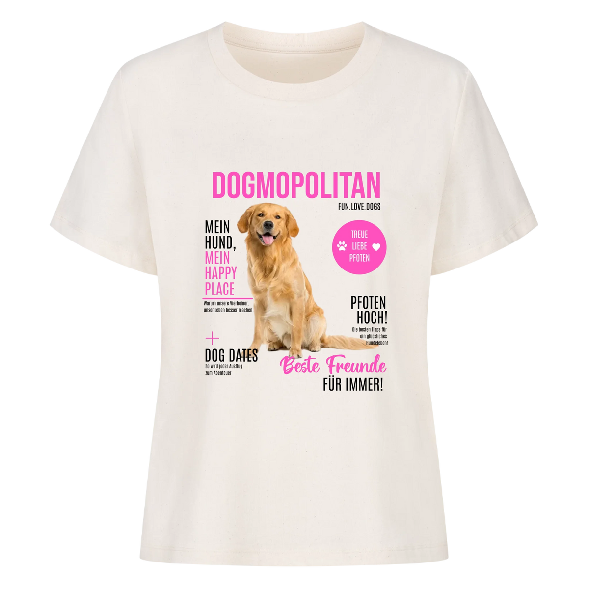 Dogmopolitan - Tshirt personalisierbar