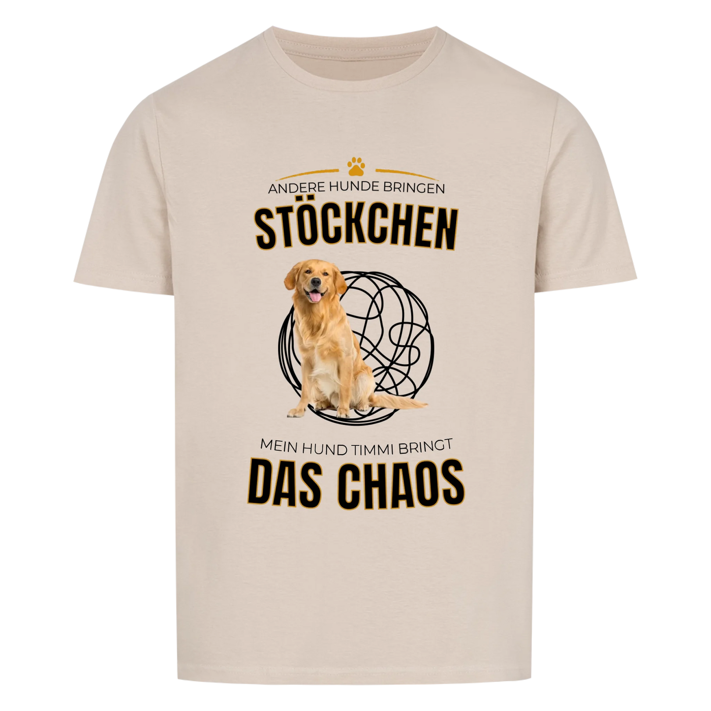 Andere Hunde bringen Stöckchen - Tshirt Unisex