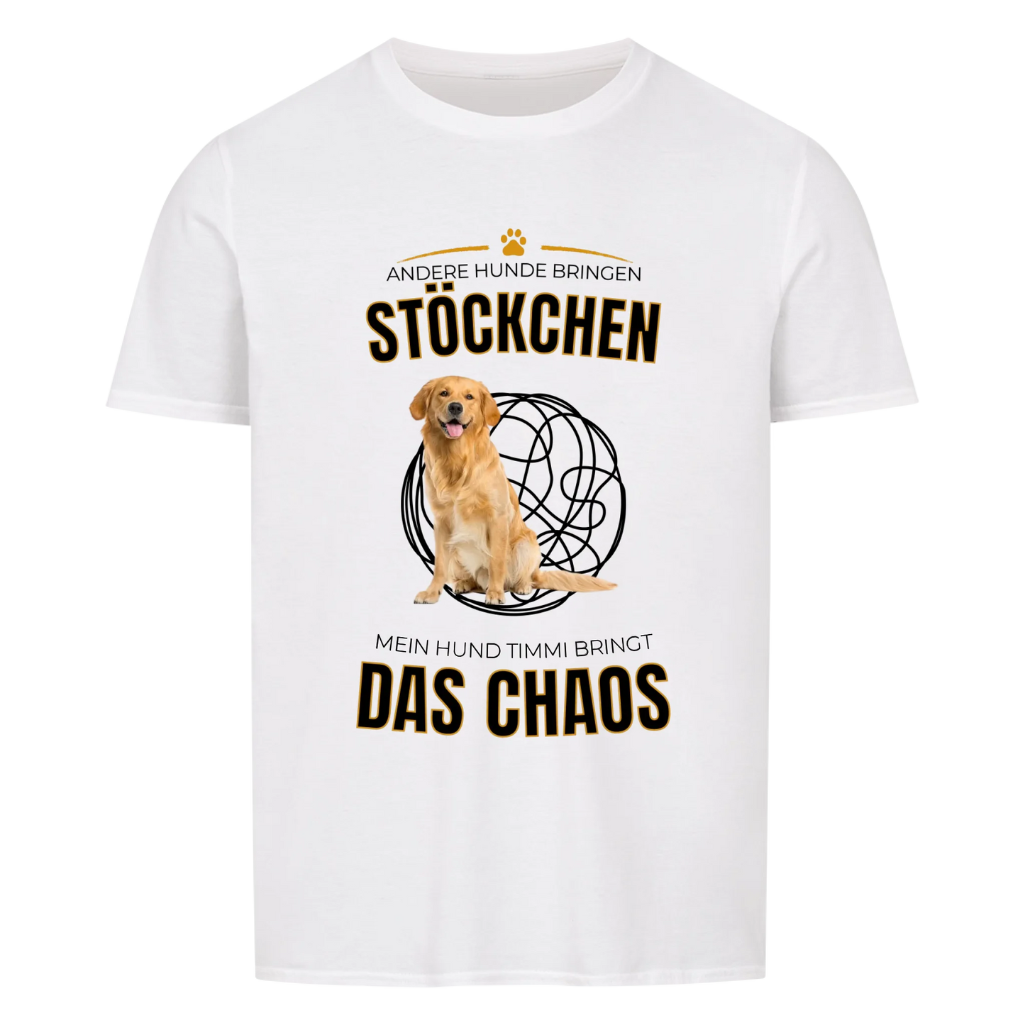 Andere Hunde bringen Stöckchen - Tshirt Unisex