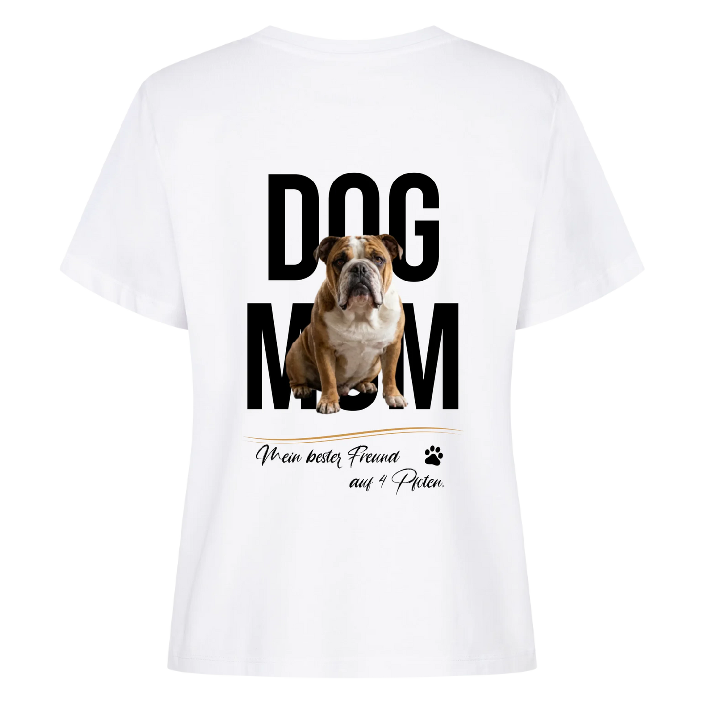 Dog Mom - Tshirt personalisierbar