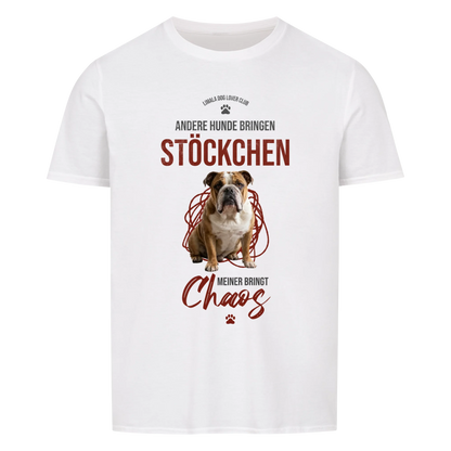 Andere Hunde bringen Stöckchen - Tshirt Unisex