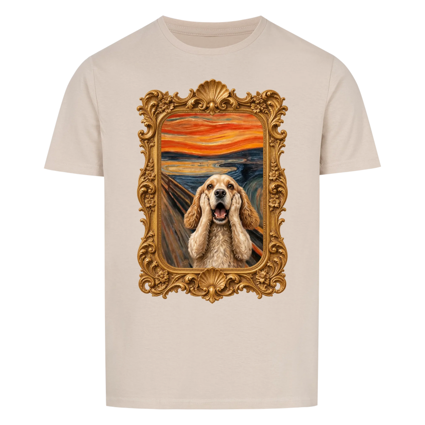 Personalisiertes Unisex-Tshirt - The Scream