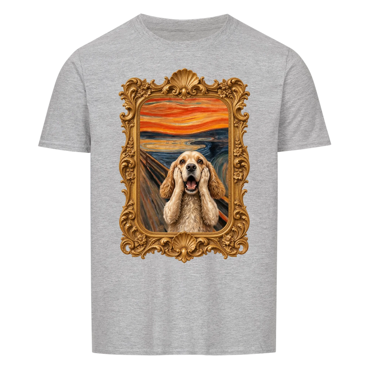 Personalisiertes Unisex-Tshirt - The Scream