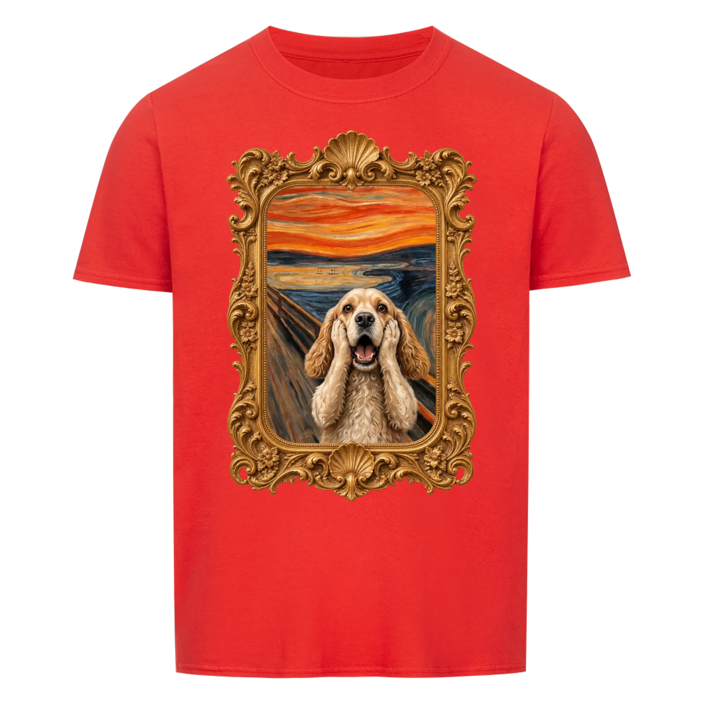 Personalisiertes Unisex-Tshirt - The Scream