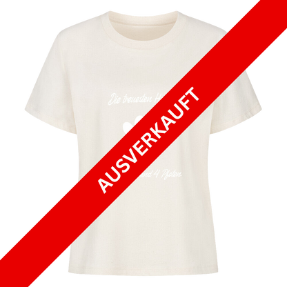 Die treusten Herzen haben Fell und 4 Pfoten - Damen T-Shirt